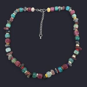 Mixed Bead Boho Necklace